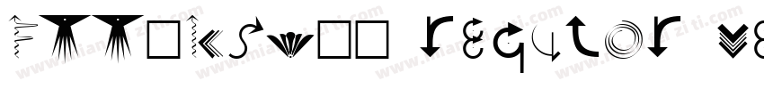 FTT-Ksw般若 Regular Ve字体转换